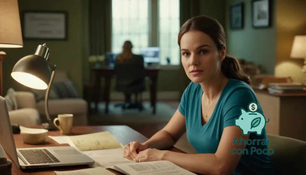 Financiamiento en bajos ingresos: La imagen debe mostrar una toma de primer plano de una joven de aspecto determinado de unos 30 años