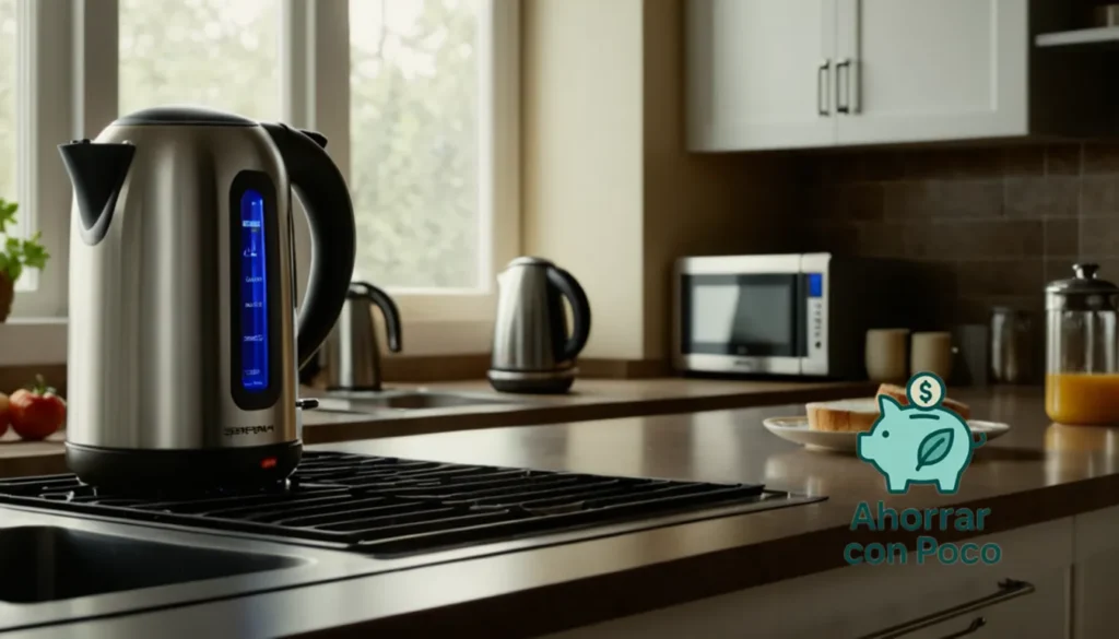 Reduce costos electrodomésticos: "La imagen debe mostrarse: un mostrador de cocina abarrotado de varios electrodomésticos